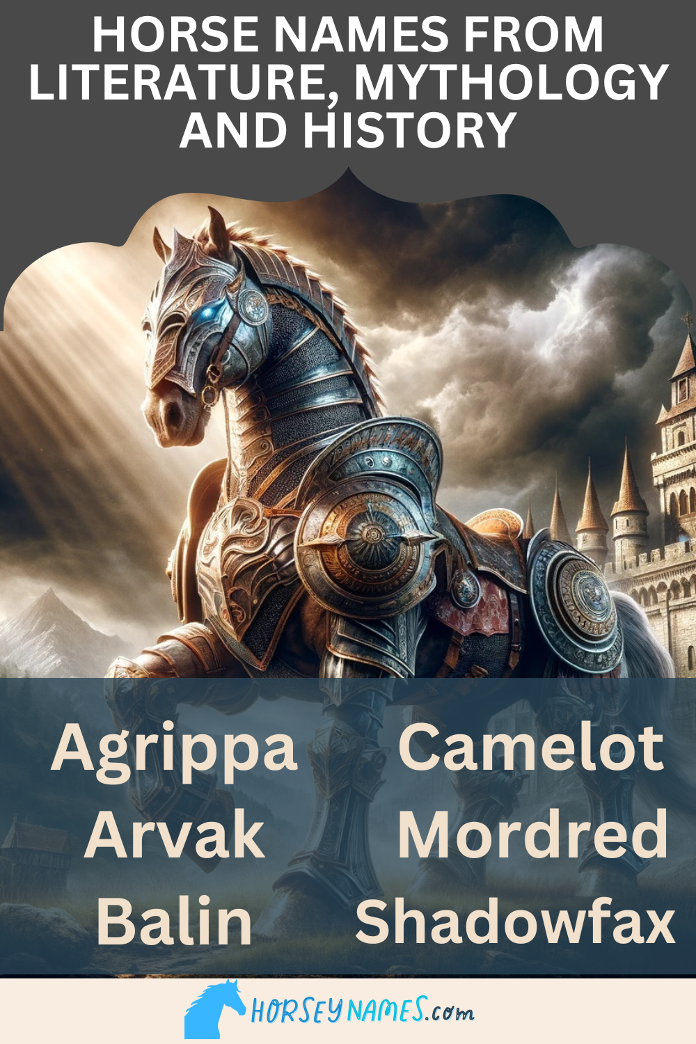 Horse Names from Literature, Mythology and History