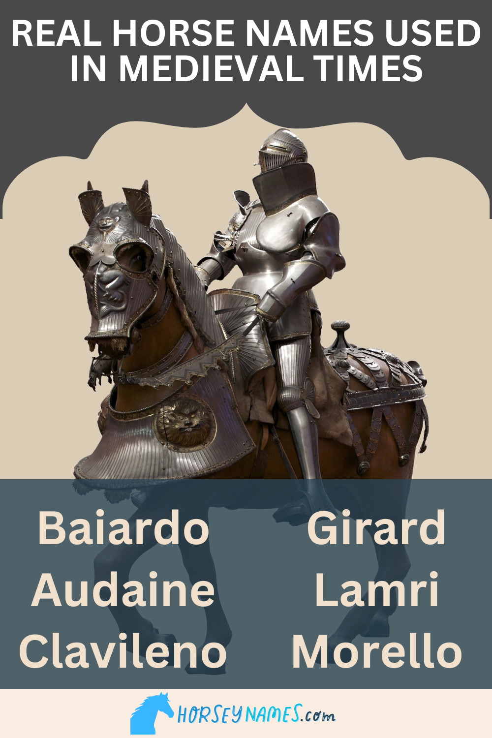220+ Medieval Horse Names From History, Culture & Fantasy (with 